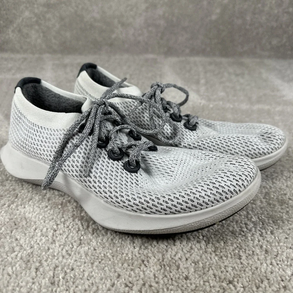Allbirds Tree Dasher 2 Shoes Mens Size 12 White Lightweight Running Sneakers